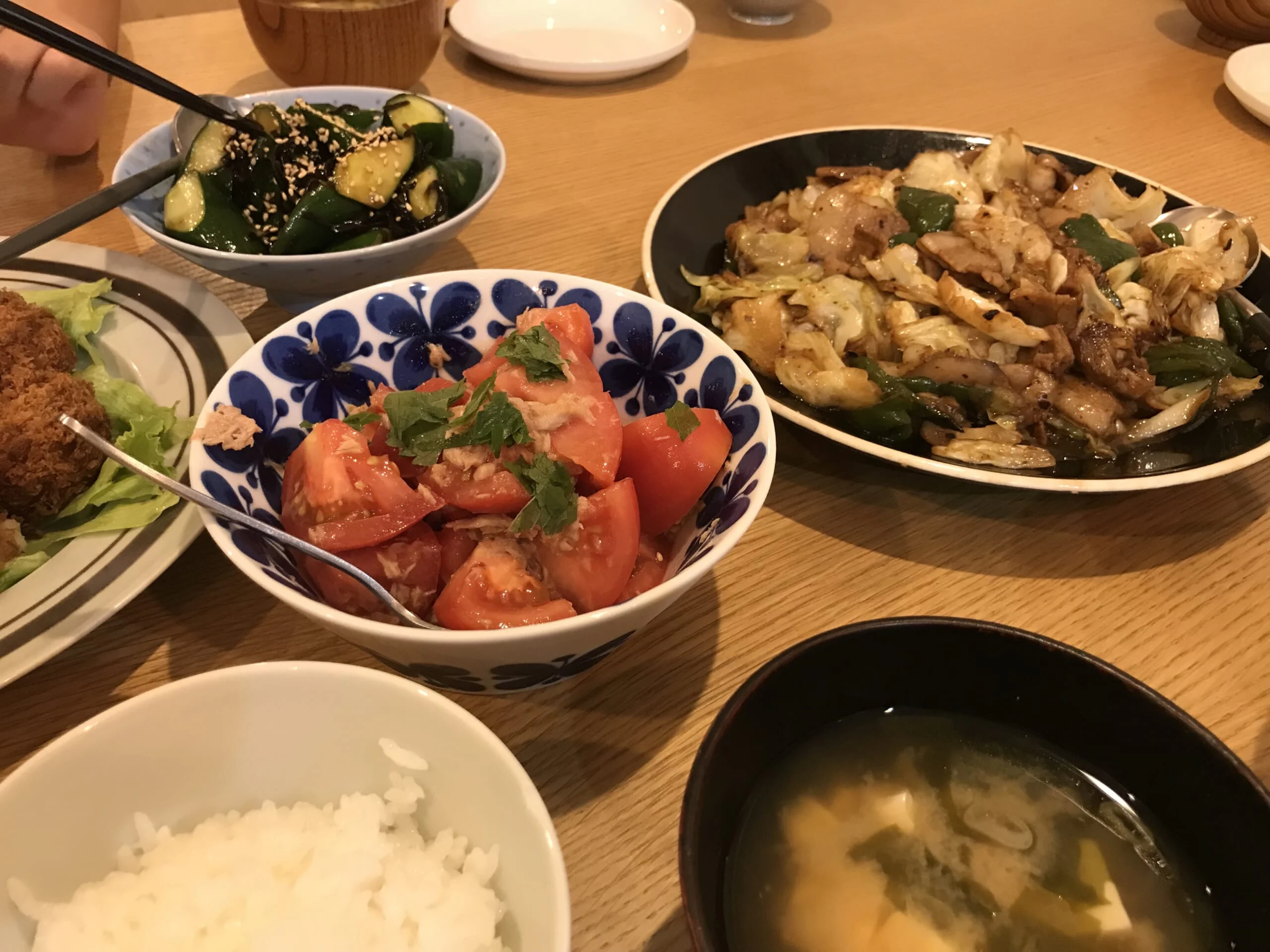 副菜は「旬の野菜」を簡単調理でおいしく