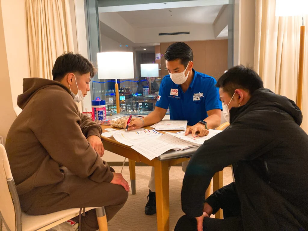 2021年開催の東京オリンピック、柔道男子66kg級で金メダルを獲得した阿部一二三選手もサポート