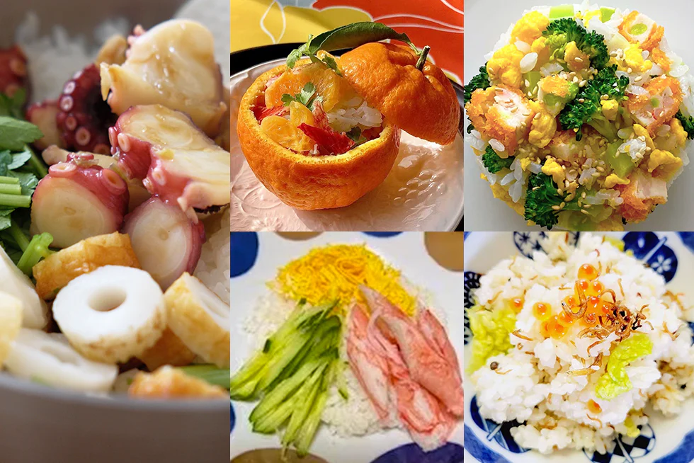 ちらし寿司を日常食に。
編集部員と読者が
「三品ちらし」に挑戦!