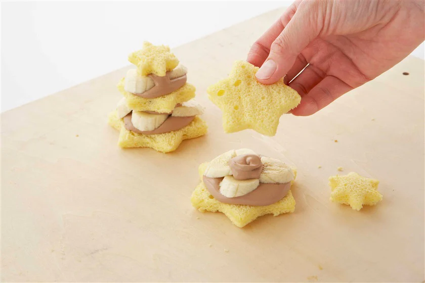 星のツリーケーキのつくり方_9_1