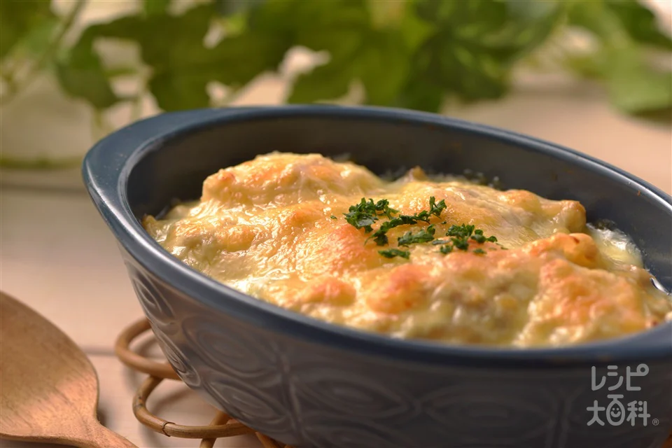 ナイスリメイク!大根の豆腐ソースグラタン