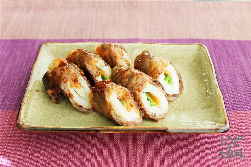 肉巻きりたんぽ（にくまきりたんぽ）