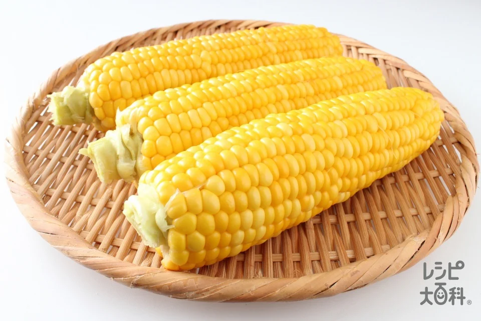 とうもろこしのおいしいゆで方