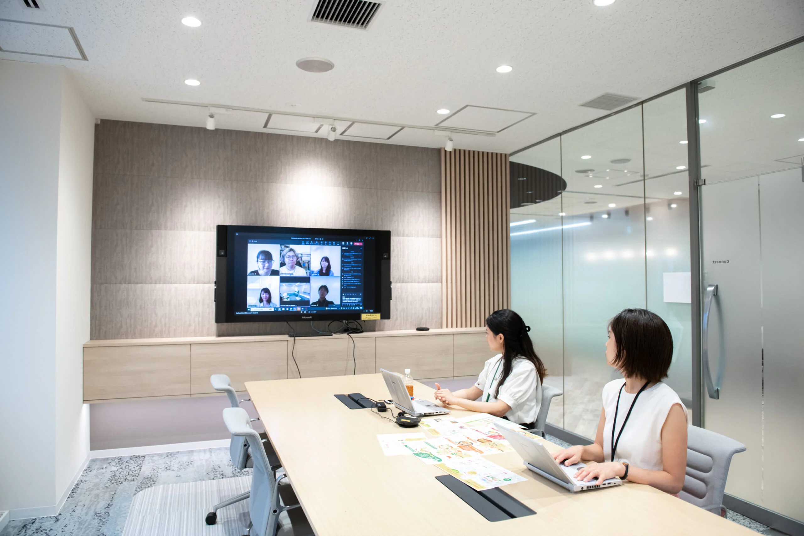 取材は、長野営業所とオンラインで繋いで実施しました