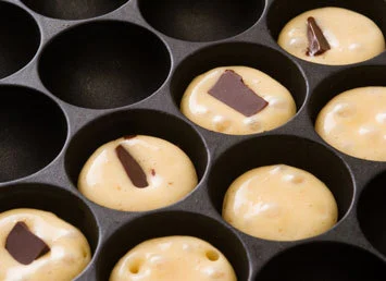 チョコ入りベビーカステラのつくり方_4_1