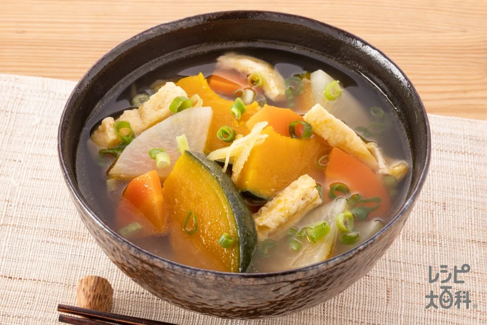 ぽかぽかけんちん和風スープ