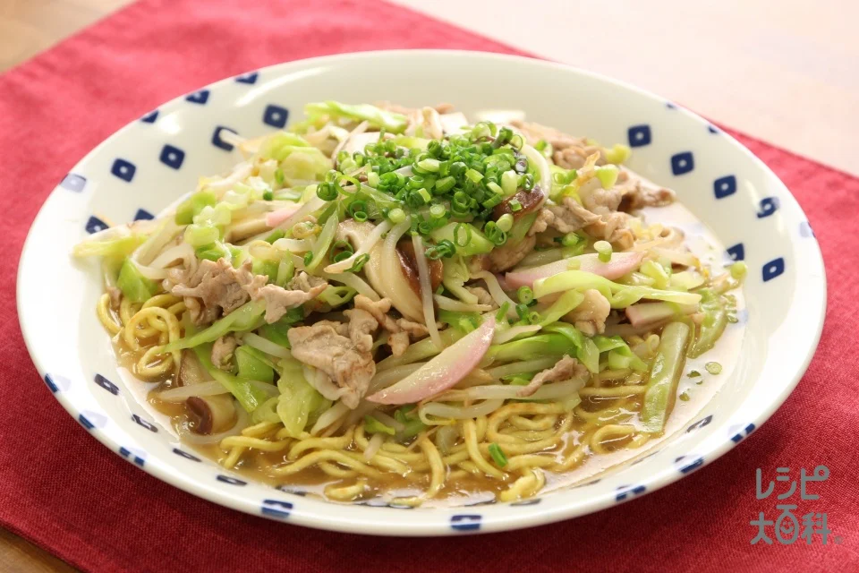 ばりそば風かた焼きそば