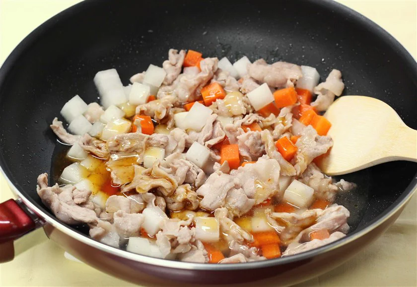 豚バラ大根丼のつくり方_2_2
