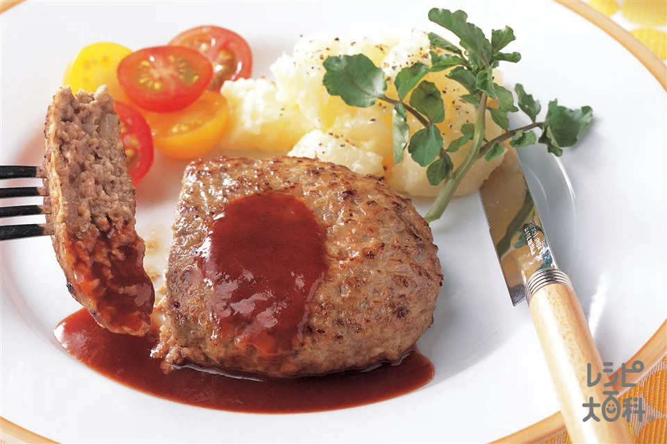 味付け簡単 ハンバーグステーキ