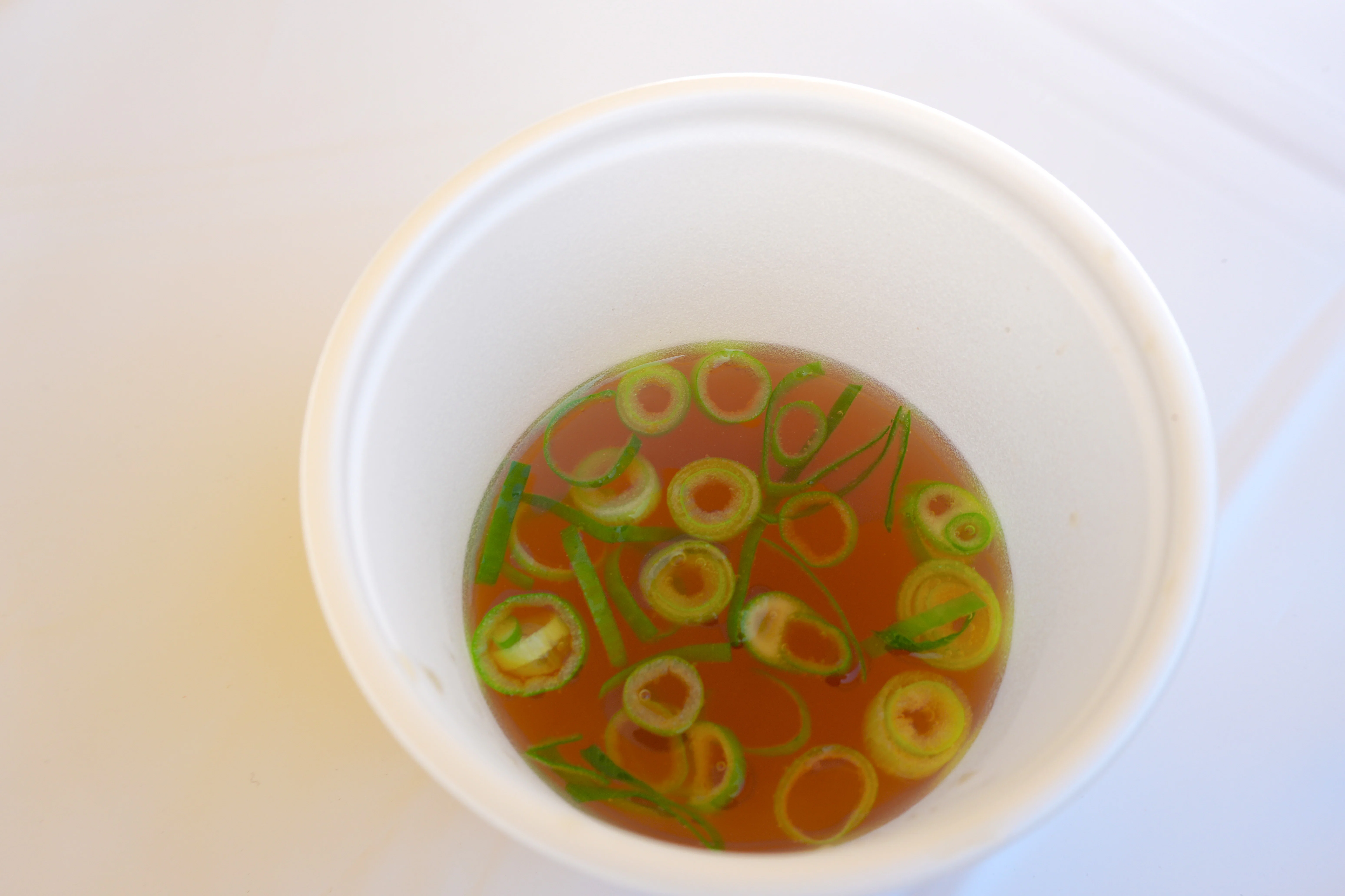 鶏ガラベースの尾道ラーメン風スープ