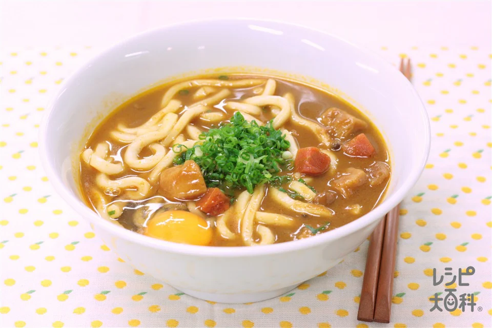 カレーうどん~たぶんインド王宮風カレーうどん~
