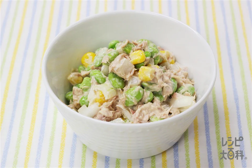 枝豆のツナマヨサラダ
