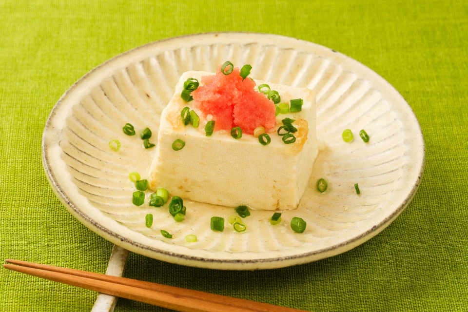すぐできる！レンジで作る豆腐たらこ温奴