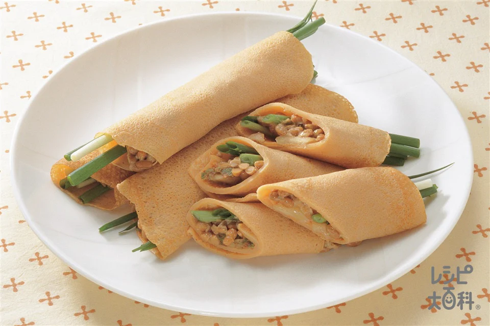 納豆のチヂミ