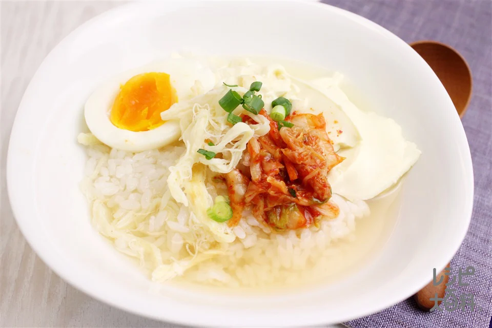 スンドゥブ風スープかけごはん