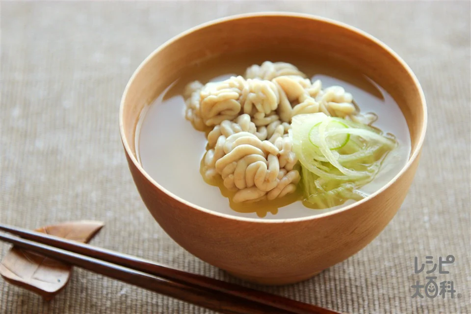 たち(白子)の味噌汁