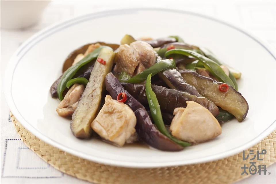 なすと鶏のオランダ煮風