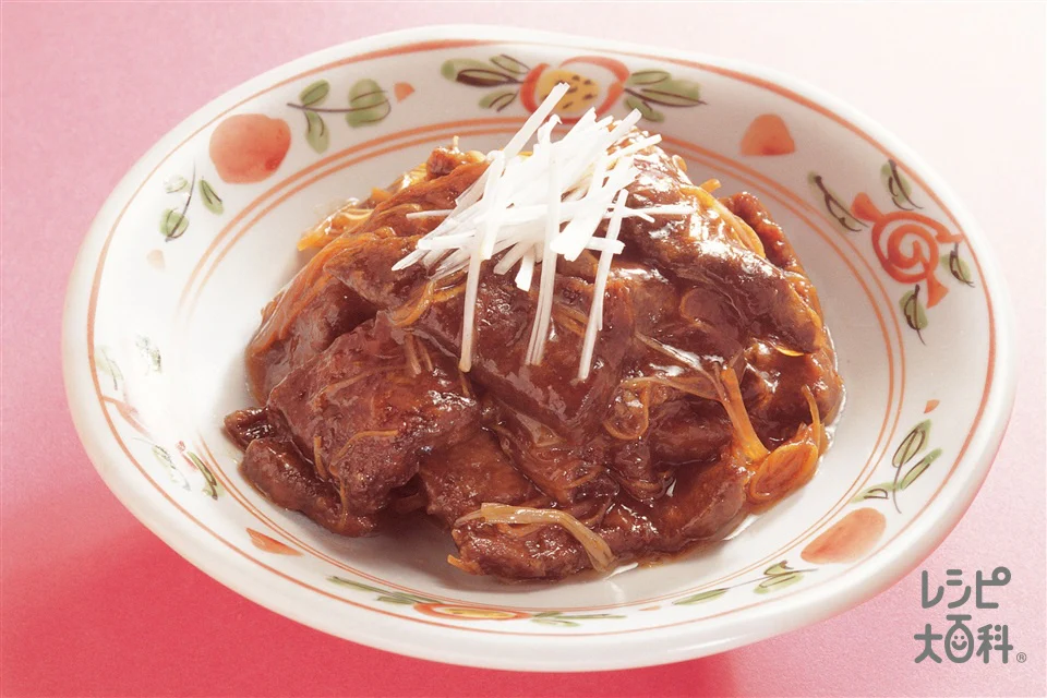 牛レバーの南蛮漬け