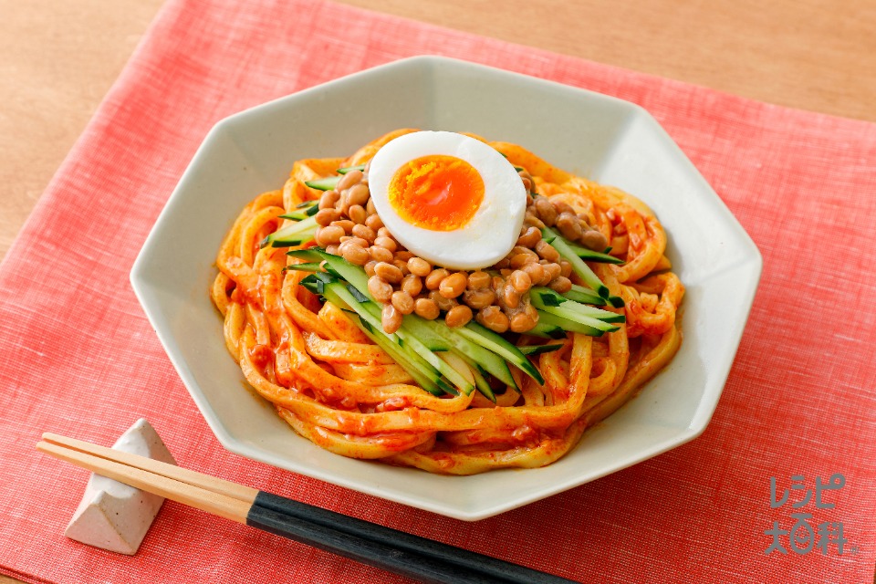 韓国風ピリ辛冷やしうどんの作り方 | レシピ |【味の素パーク】