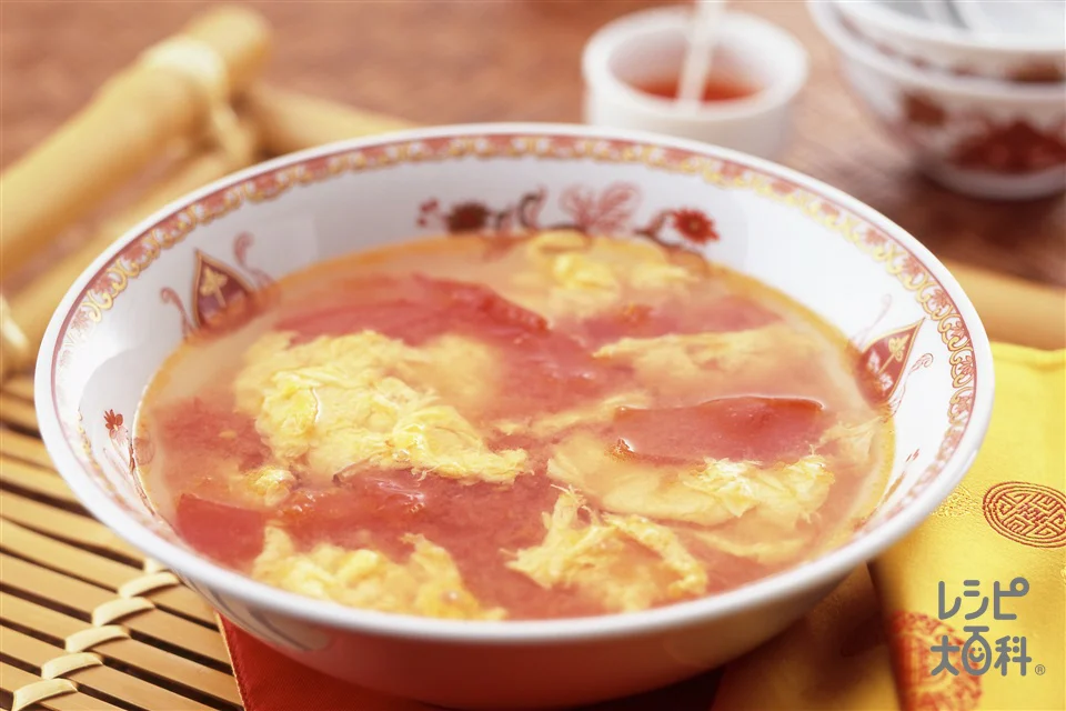 トマ玉スープ