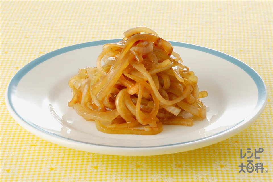 玉ねぎのソース炒め