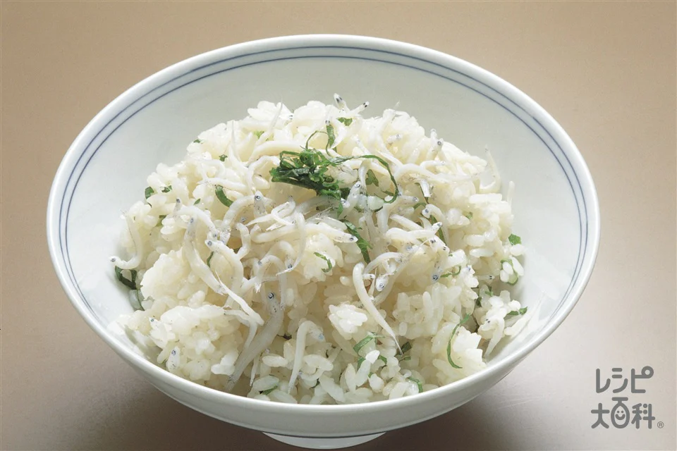 しらす干しのさっぱり混ぜご飯