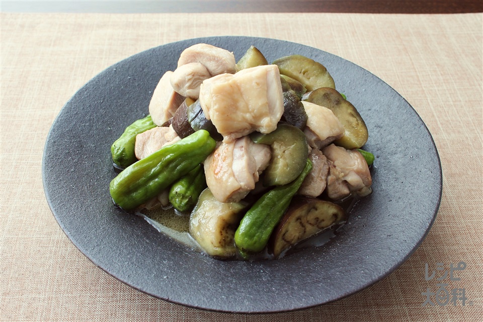 鶏となすの香ばし煮