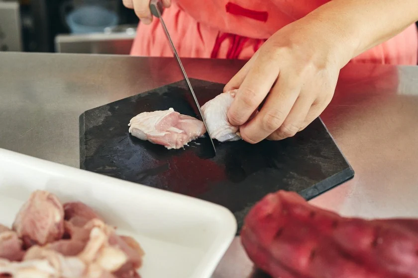 さつまいもと鶏肉のマヨネーズグラタンのつくり方_2_1