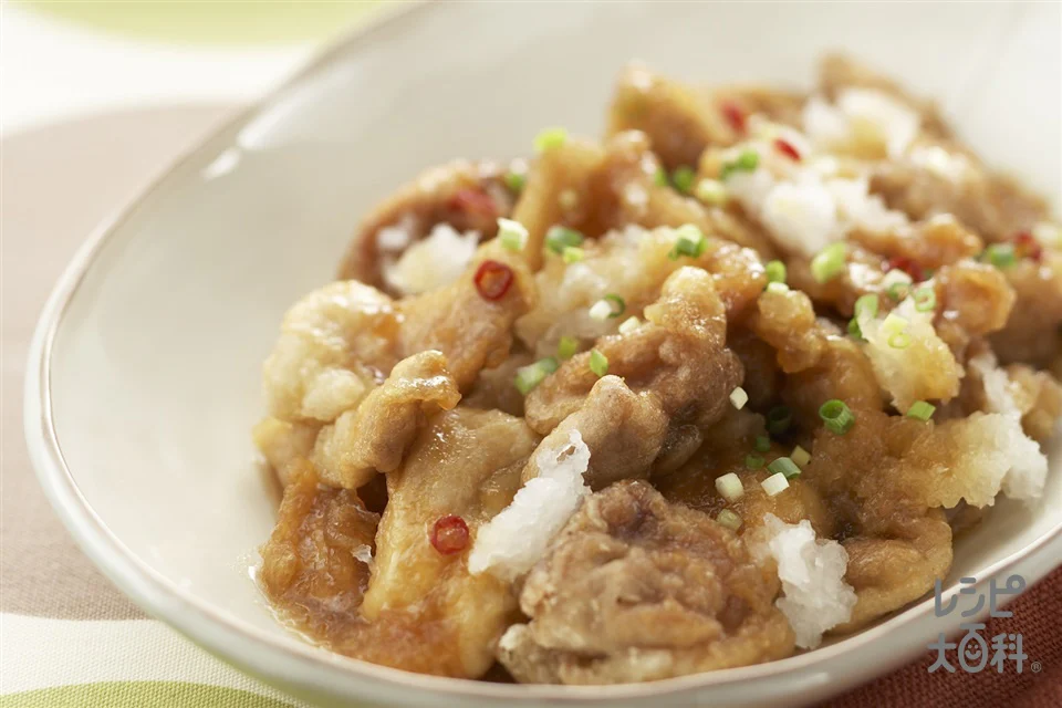 鶏肉の煮おろし