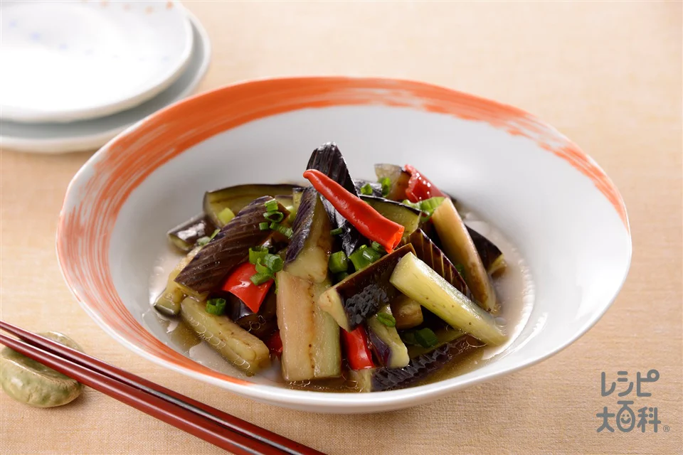 簡単!なすの揚げ煮びたし風