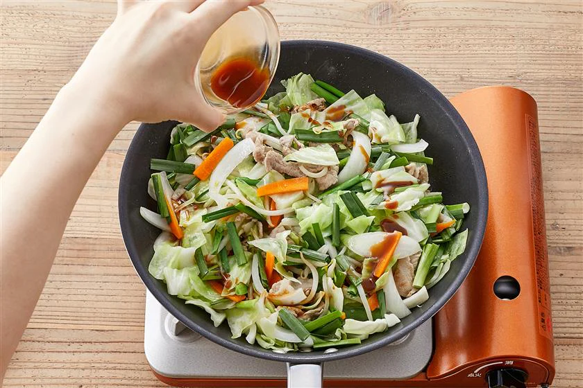 中華屋さんの肉野菜炒めのつくり方_3_1
