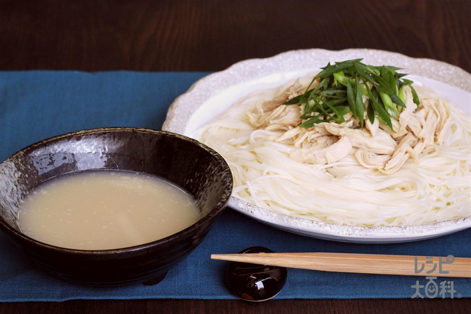 濃厚白湯つけそうめん
