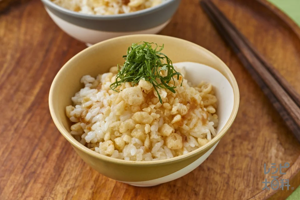 青じそ香る味噌マヨまぜごはん
