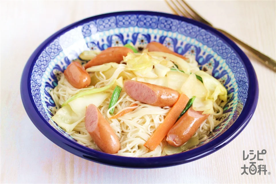 洋風そうめんチャンプルー