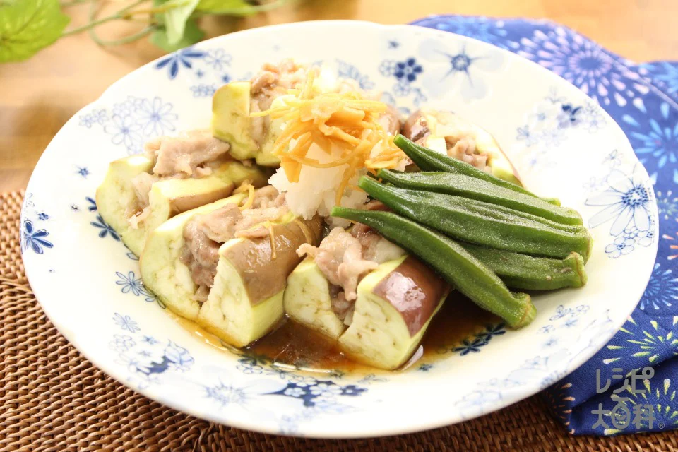 だし香る!レンチンなすドッグ
