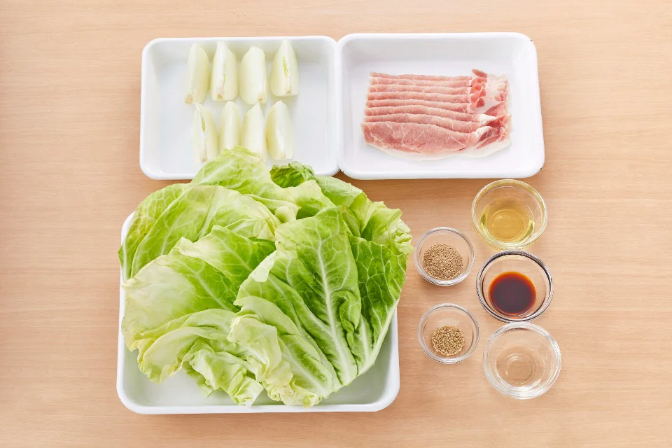 キャベツと玉ねぎの肉巻きのつくり方_1_1
