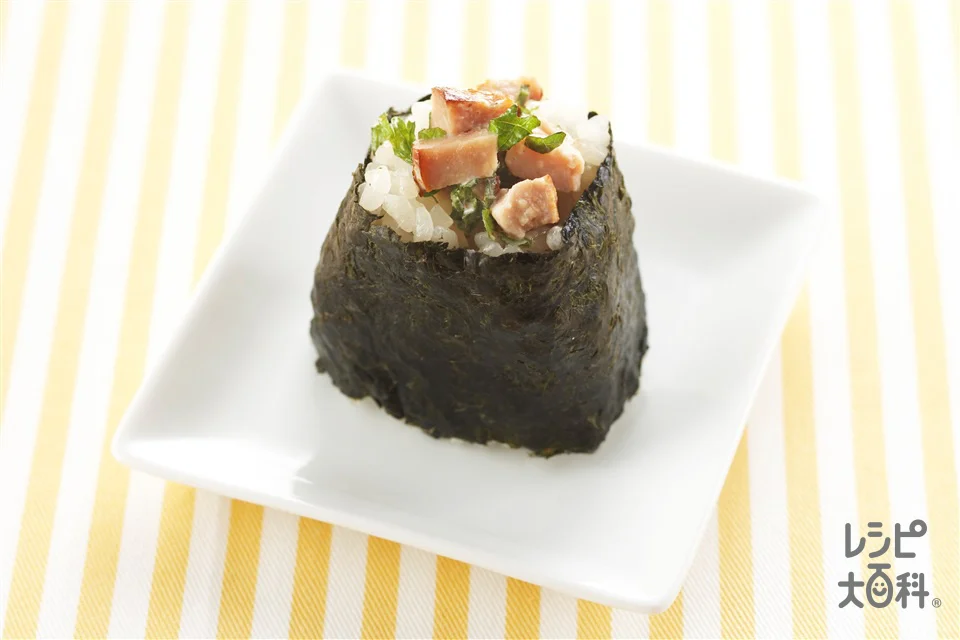 しそチャーシューおにぎり
