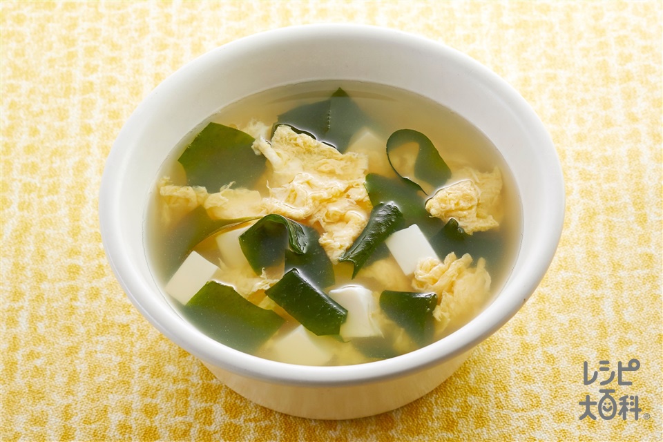 丸鶏ふわ玉わかめスープの作り方 | レシピ |【味の素パーク】