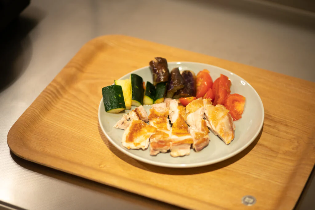 「夏野菜のソテー」と「チキンステーキ」を作ってみよう