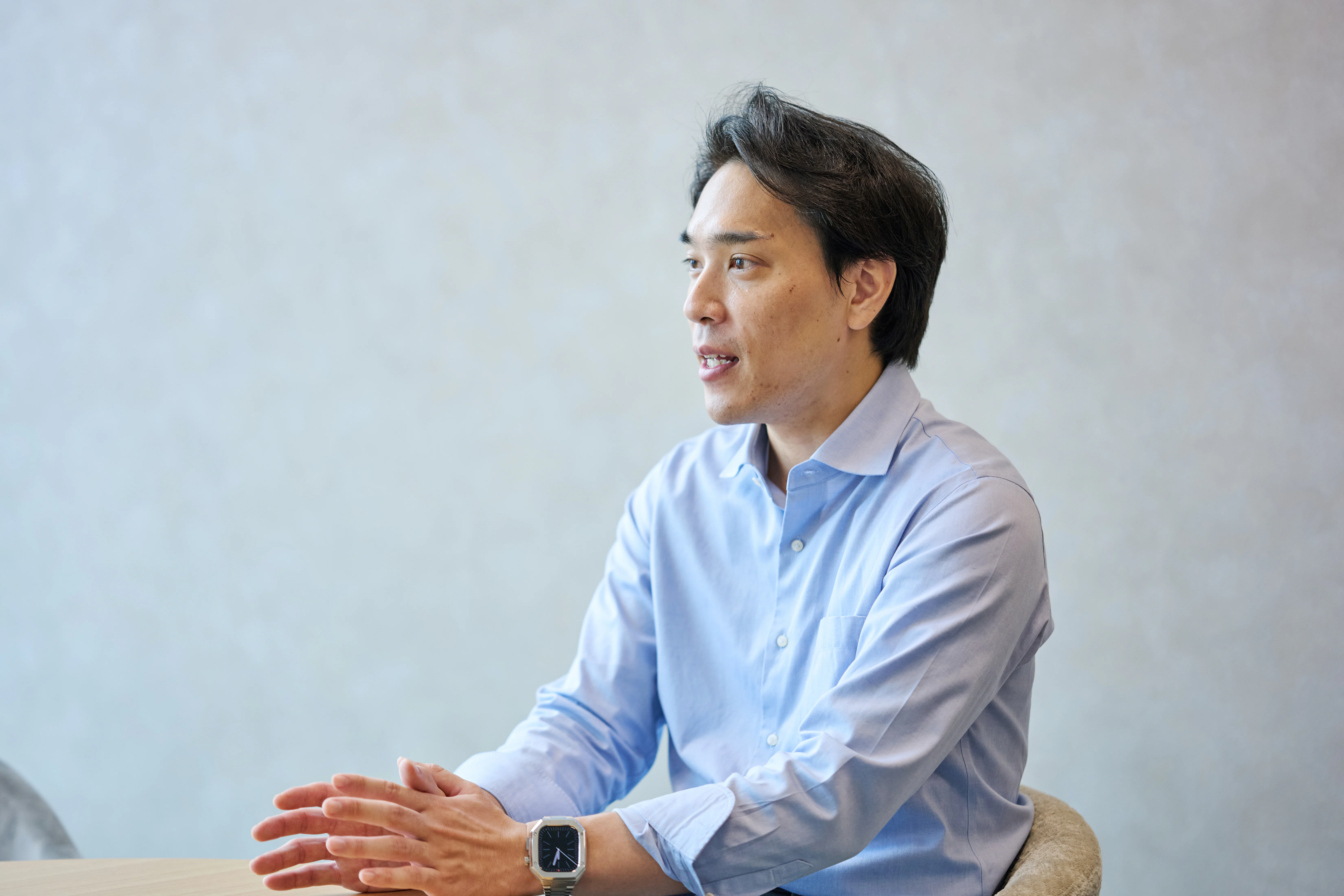 徳永さんが話す様子