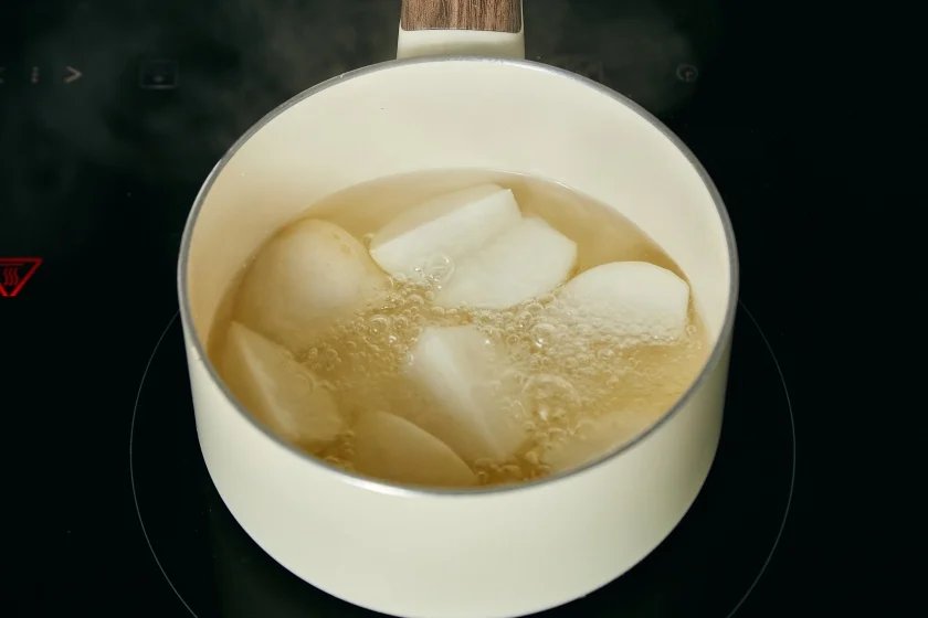 チンゲン菜とかぶのとろり中華風スープのつくり方_2_1