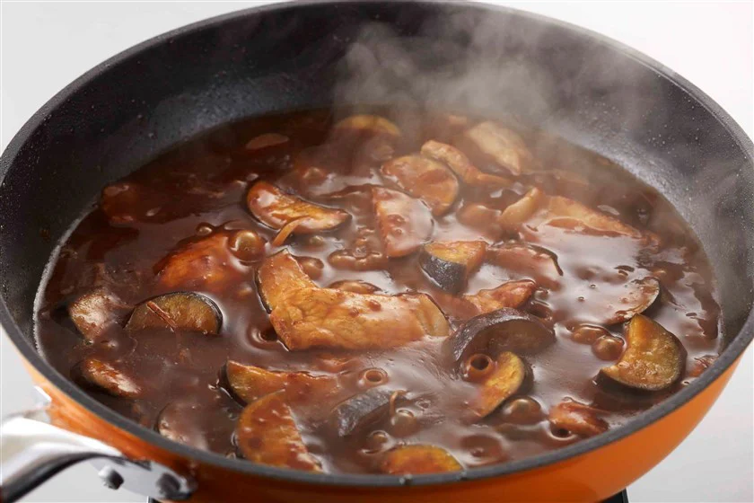 豚肉となすの炒めカレーのつくり方_3_4