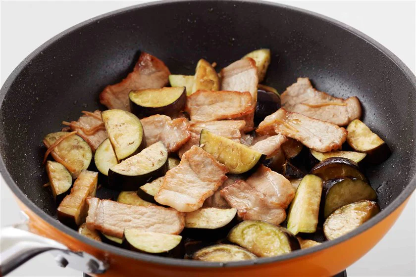 豚肉となすの炒めカレーのつくり方_2_2