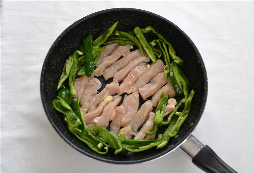 鶏肉とピーマンの青椒肉絲のつくり方_2_1