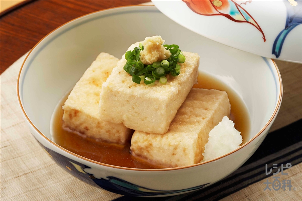 揚げ出し豆腐の献立 | 献立・メニュー｜【味の素パーク】