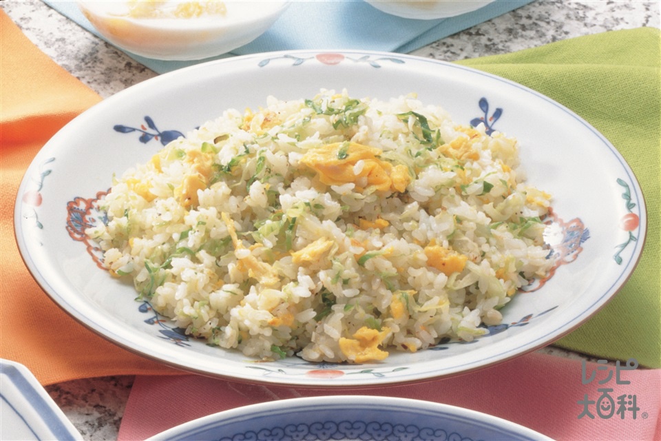 春キャベツのチャーハン