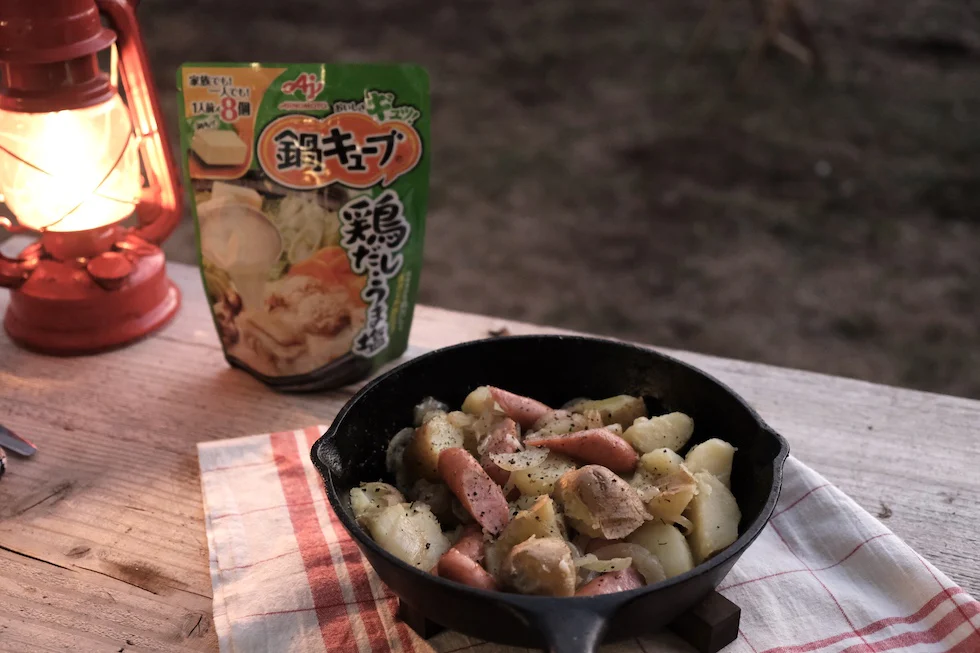 とりあえずの一品に！スキレットで焼くビールに合うおつまみ