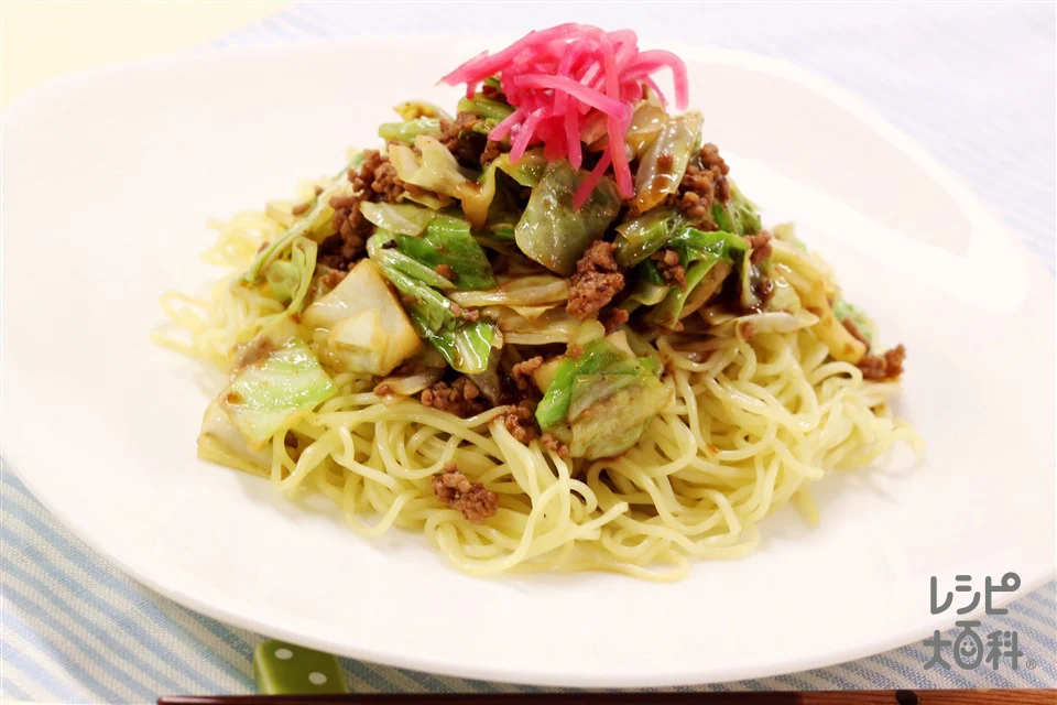 キャベツのジャージャー麺