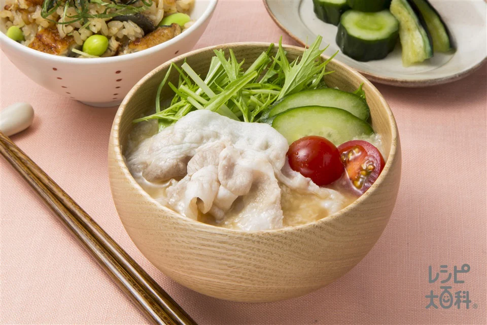 冷しゃぶとろろの絶品汁