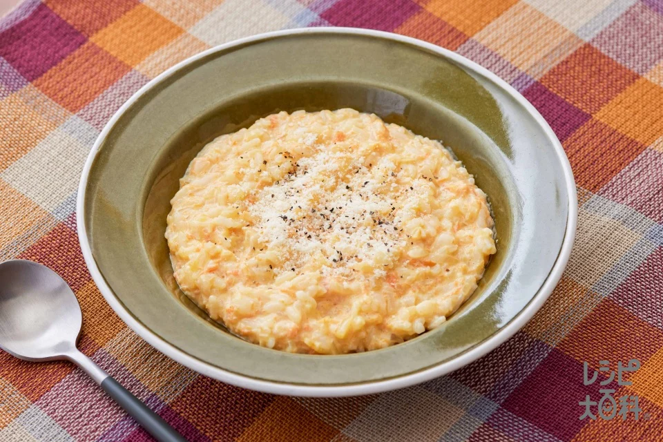 丸ごとにんじんすりすりリゾット